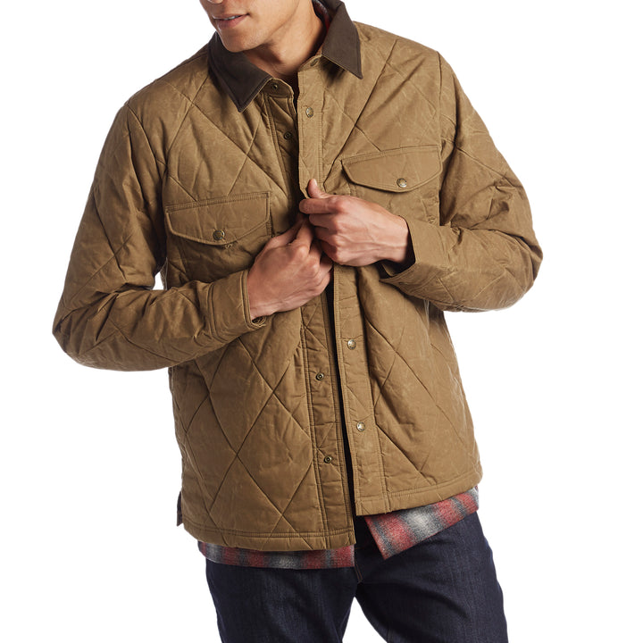 Filson Hyder Quilted Jac-Shirt Tan