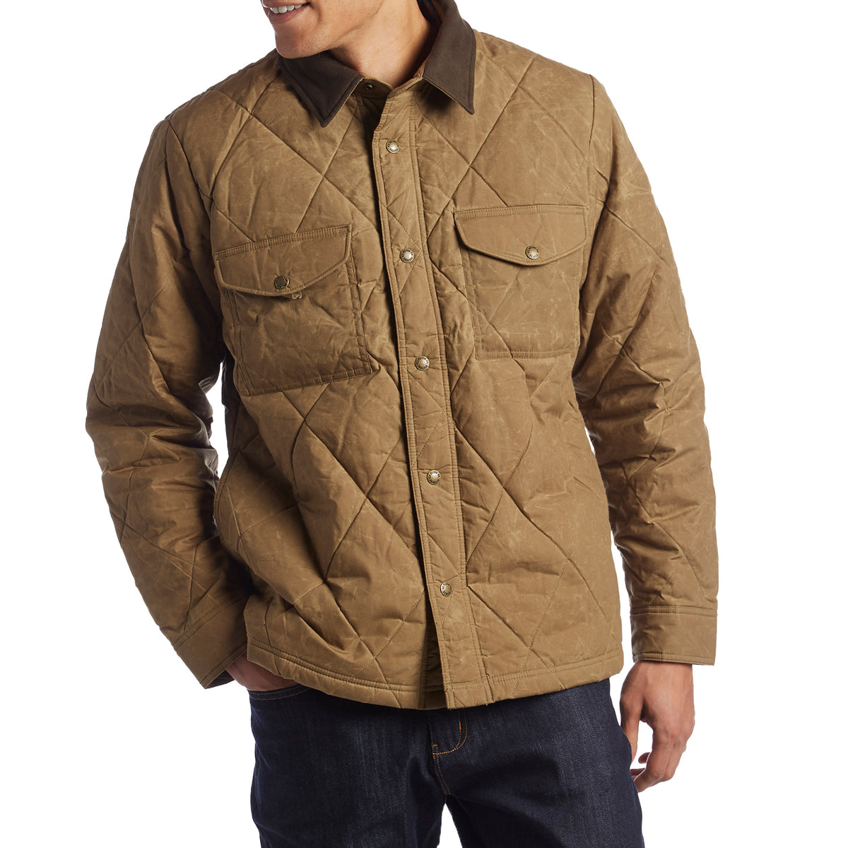 Filson Hyder Quilted Jac-Shirt Tan