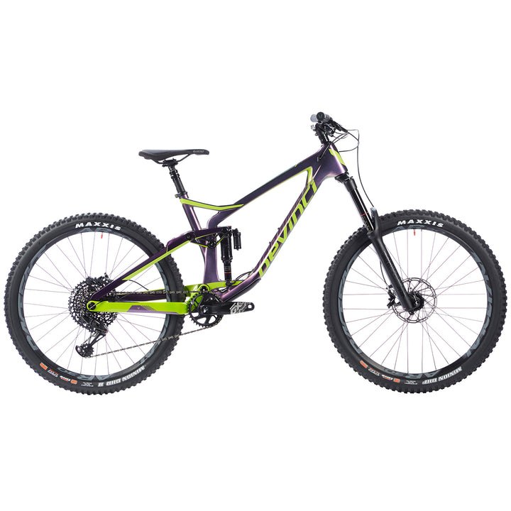 Devinci Spartan Carbon GX Eagle Complete Mountain Bike 2018 Gloss Purple/Green