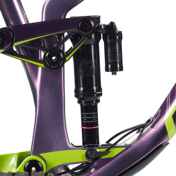 Devinci Spartan Carbon GX Eagle Complete Mountain Bike 2018 Gloss Purple/Green