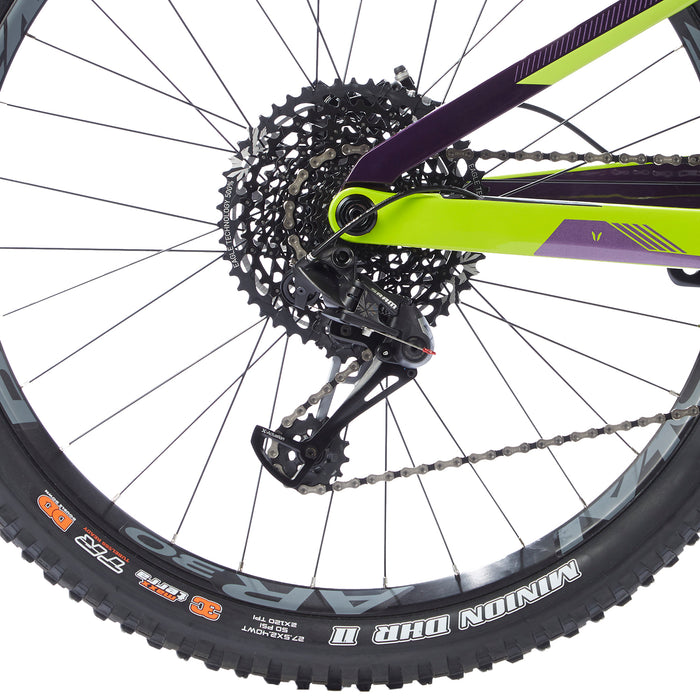Devinci Spartan Carbon GX Eagle Complete Mountain Bike 2018 Gloss Purple/Green