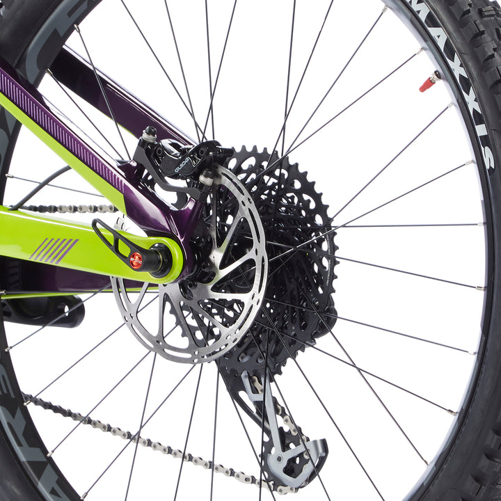 Devinci Spartan Carbon GX Eagle Complete Mountain Bike 2018 Gloss Purple/Green