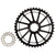 Wolf Tooth Components GC 42 + 16t Cog Bundle for Shimano 11-36t 10-Speed Cassettes Black