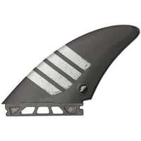 Futures Controller Alpha Quad Fin Set Carbon/Purple::Carbon/Purple