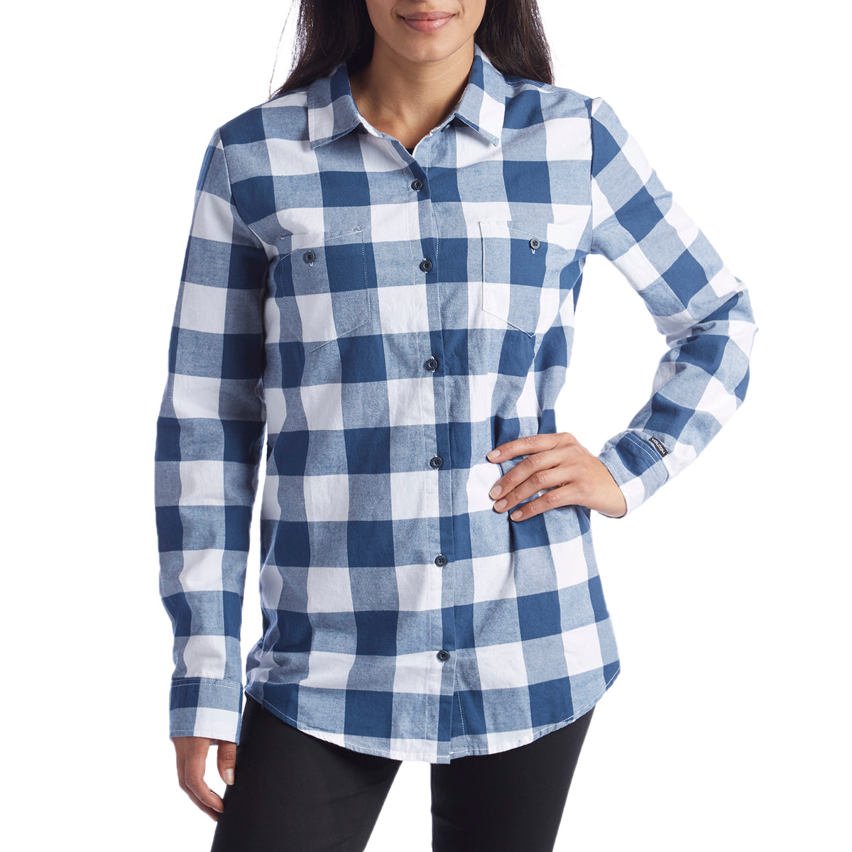 Volcom Granite Flannel Shirt - Women's Vintage Navy