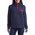 Patagonia Cotton Quilted Snap-T Pullover - Women's Navy Blue