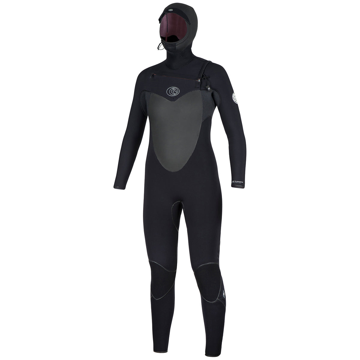 Rip Curl 5/4 Flashbomb Hooded Wetsuit - Women's Black