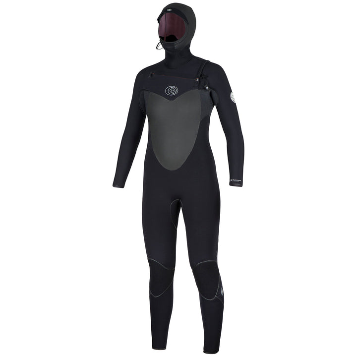 Rip Curl 5/4 Flashbomb Hooded Wetsuit - Women's Black