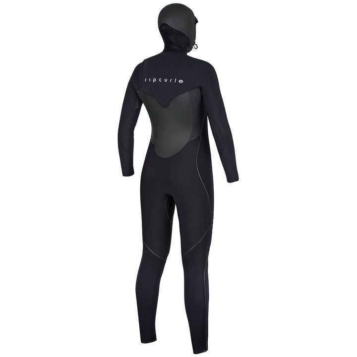 Rip Curl 5/4 Flashbomb Hooded Wetsuit - Women's Black