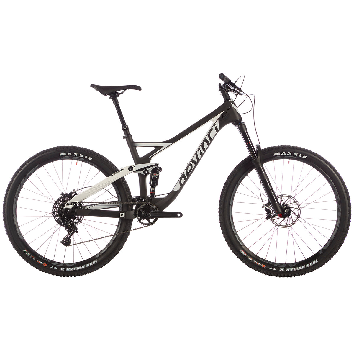 Devinci Django Carbon LT GX Complete Mountain Bike 2017 Carbon/White