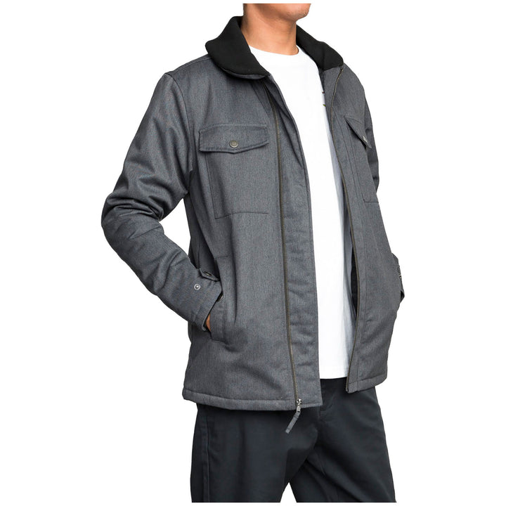 RVCA Midweek Jacket Charcoal