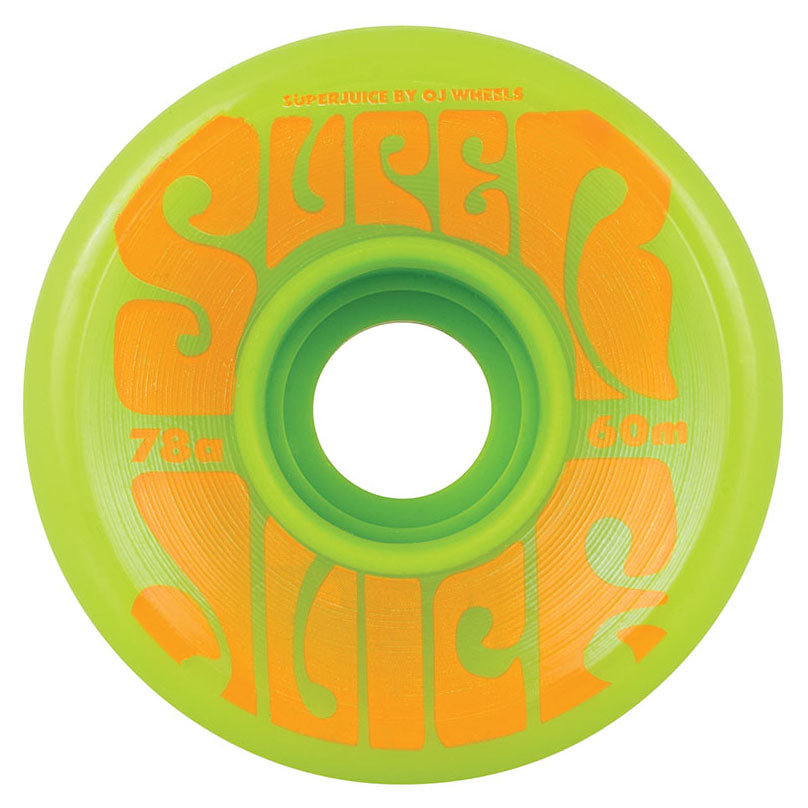 OJ Super Juice 78a Skateboard Wheels Green