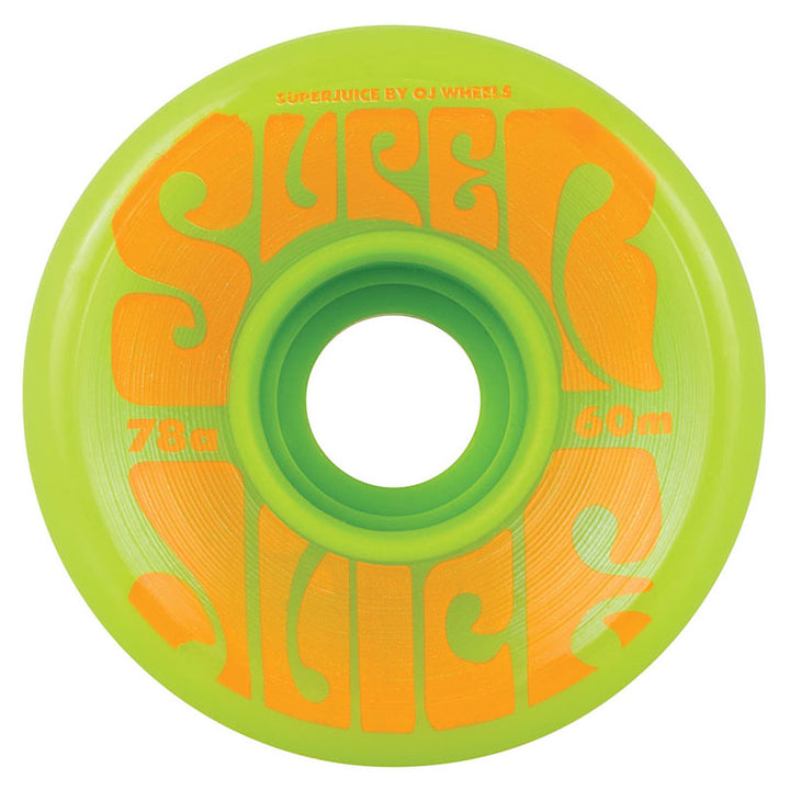 OJ Super Juice 78a Skateboard Wheels Green