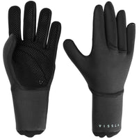 Vissla 3mm 7 Seas Wetsuit Gloves Black::Black