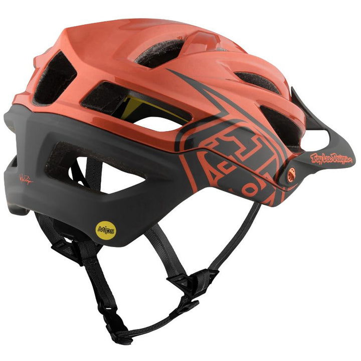 Troy Lee Designs A2 MIPS Bike Helmet Decoy Orange/Gray