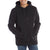 evo Ballard Pullover Sherpa Fleece Hoodie Black