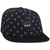 HUF Wool Box Logo 6 Panel Hat Black