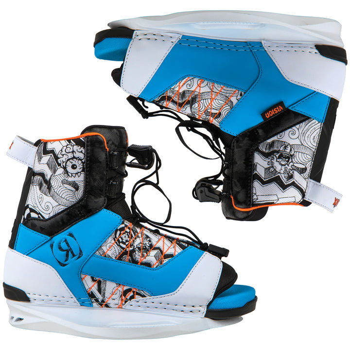 Ronix Vision Wakeboard Bindings - Boys' 2018