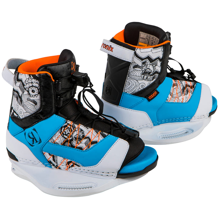Ronix Vision Wakeboard Bindings - Boys' 2018