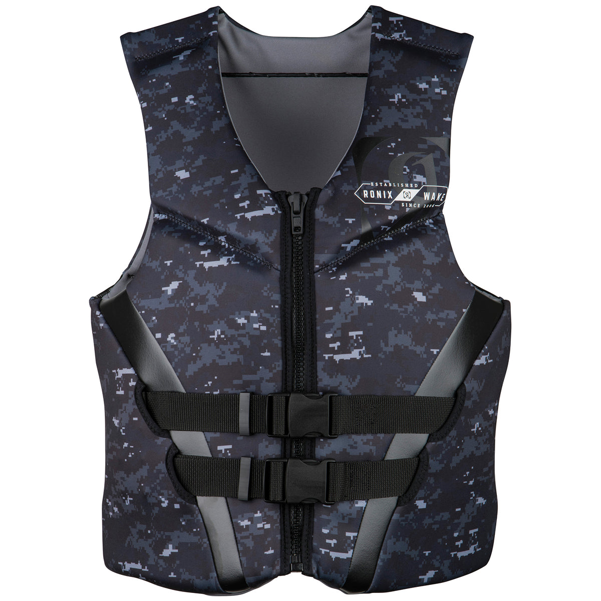 Ronix Covert CGA Wakeboard Vest 2019 Black/White/Digi Camo