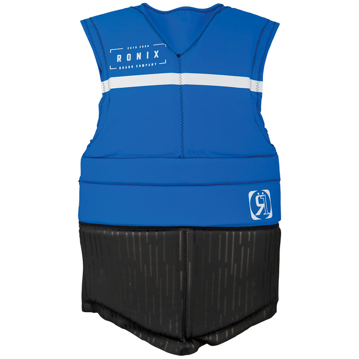 Ronix Parks Athletic Cut Impact Wakeboard Vest 2018 White/Blue/Black