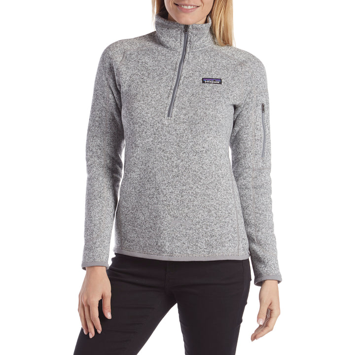 Patagonia Better Sweater® 1/4 Zip Pullover Fleece - Women's Birch White