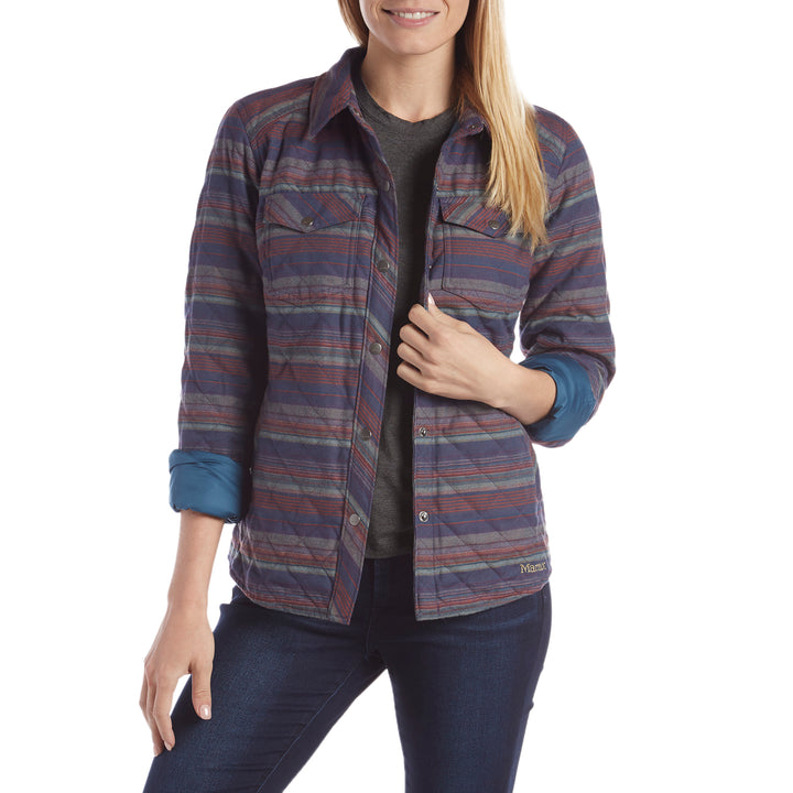 Marmot Riley Insulated Long-Sleeve Shirt - Women's Denim