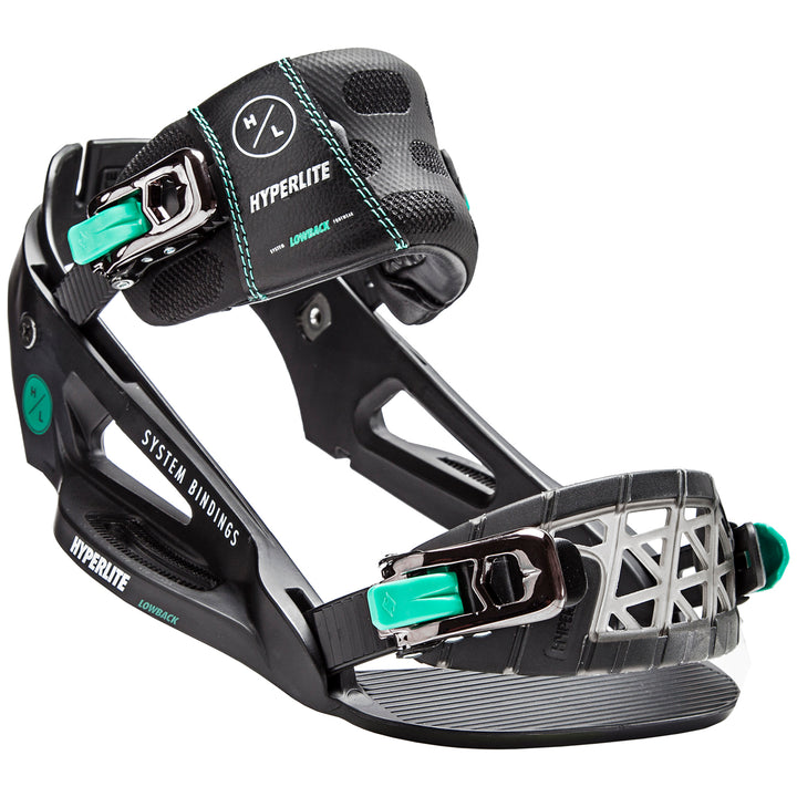 Hyperlite The System Lowback Wakeboard Bindings 2018 Black