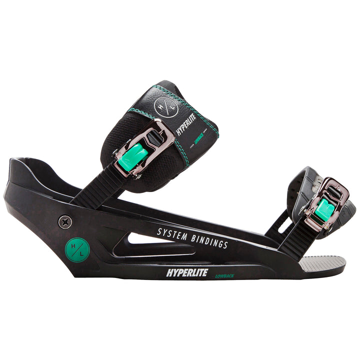 Hyperlite The System Lowback Wakeboard Bindings 2018 Black