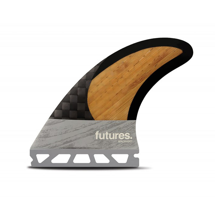 Futures Machado Medium Blackstix 3.0 Tri Fin Set Carbon/Bamboo