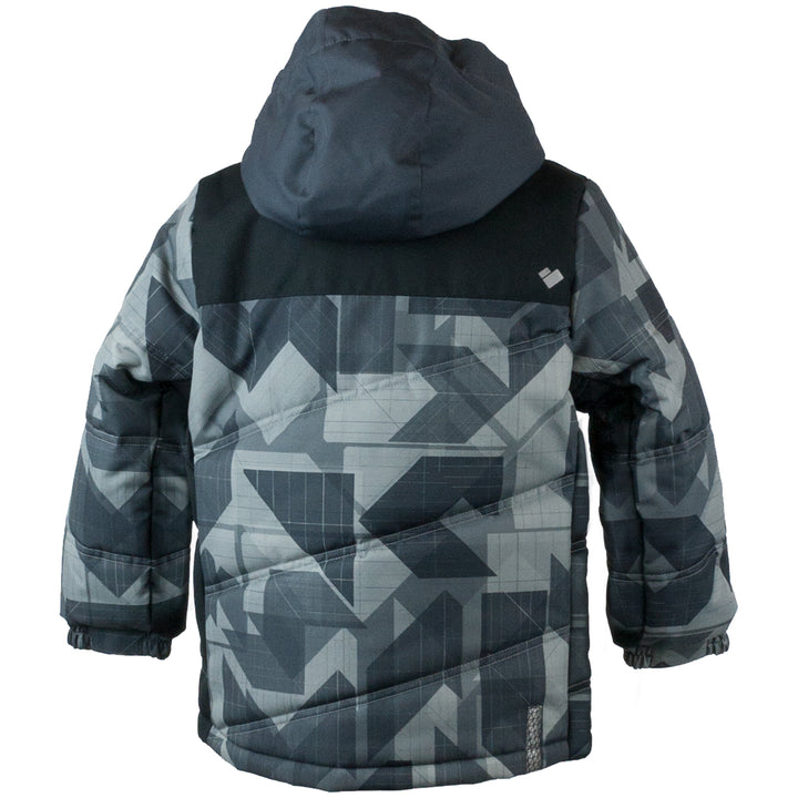 Obermeyer Hawk Jacket - Little Boys' Gridlock Print