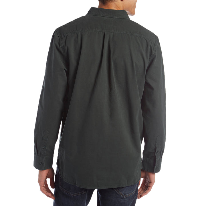 Vans Humphrey Long-Sleeve Button Down Shirt Vans Scarab