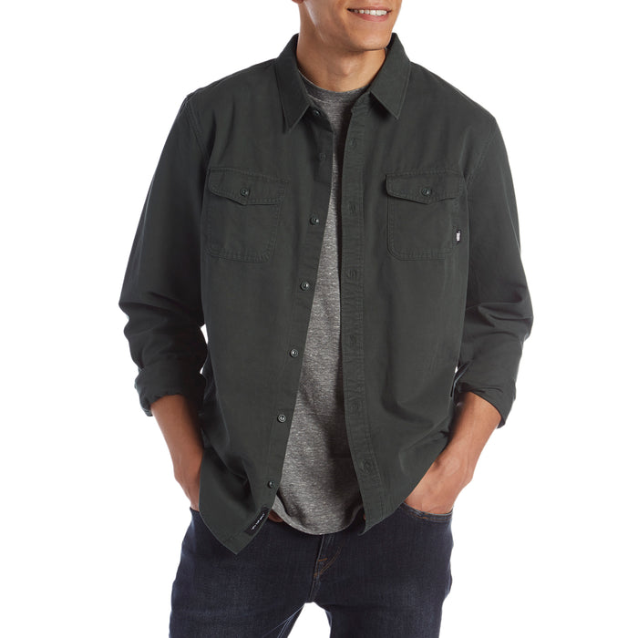 Vans Humphrey Long-Sleeve Button Down Shirt Vans Scarab