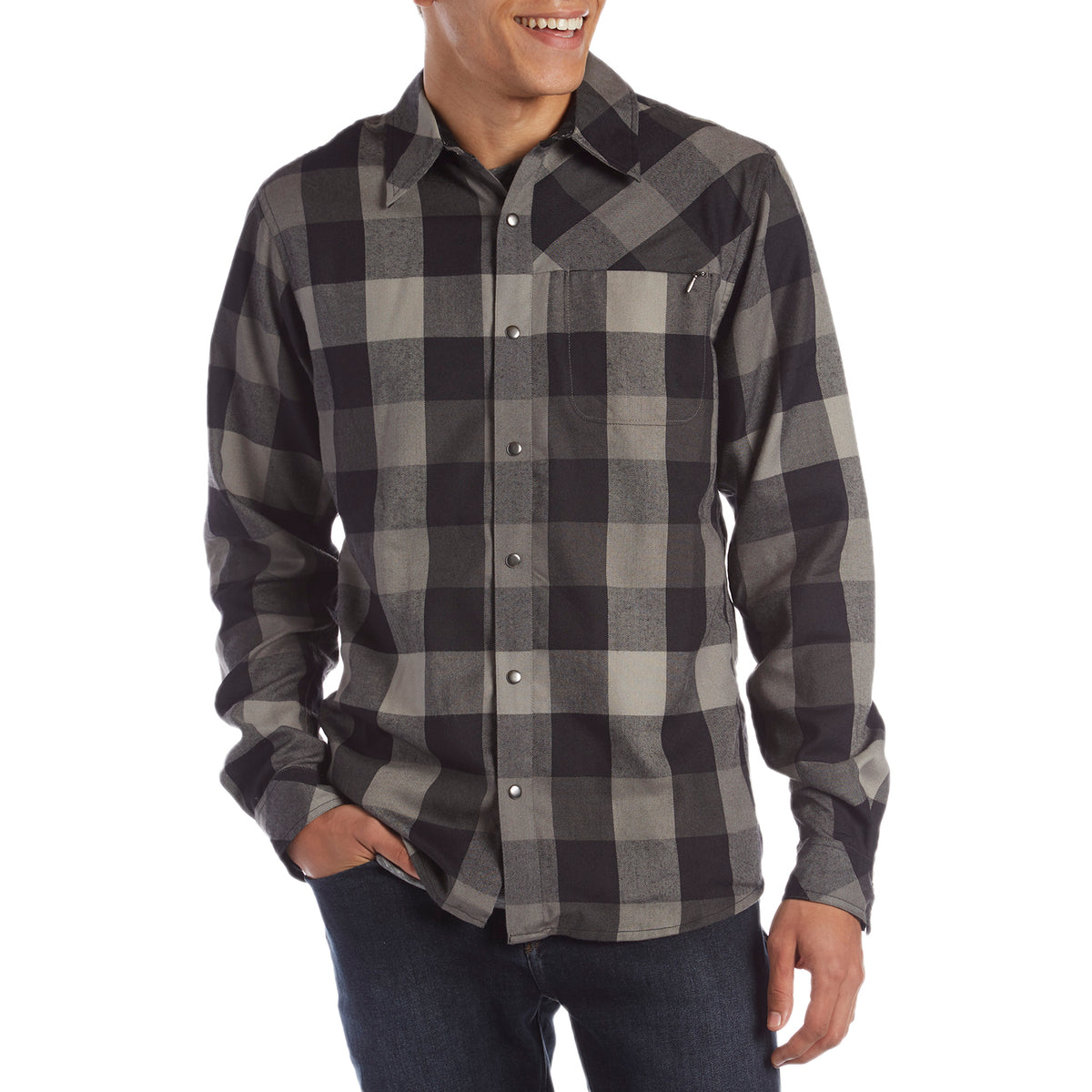 Club Ride Shaka Flannel Zuma Grey