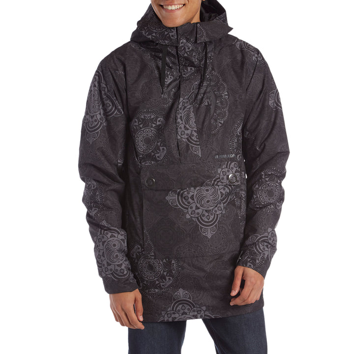 Armada Rankin Stretch Anorak Black Mandala