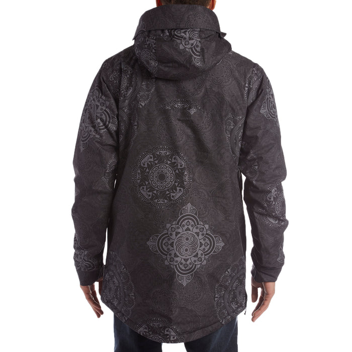 Armada Rankin Stretch Anorak Black Mandala