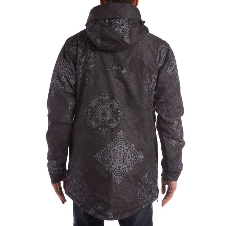Armada Rankin Stretch Anorak Black Mandala