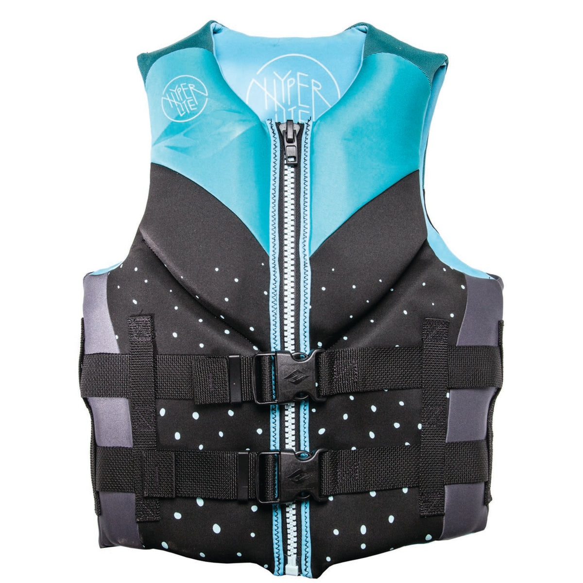 Hyperlite Indy Neo CGA Wakeboard Vest - Women's 2019 Black/Auqa