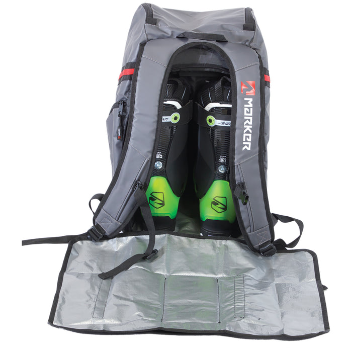 Marker Access Boot Bag Grey/Red