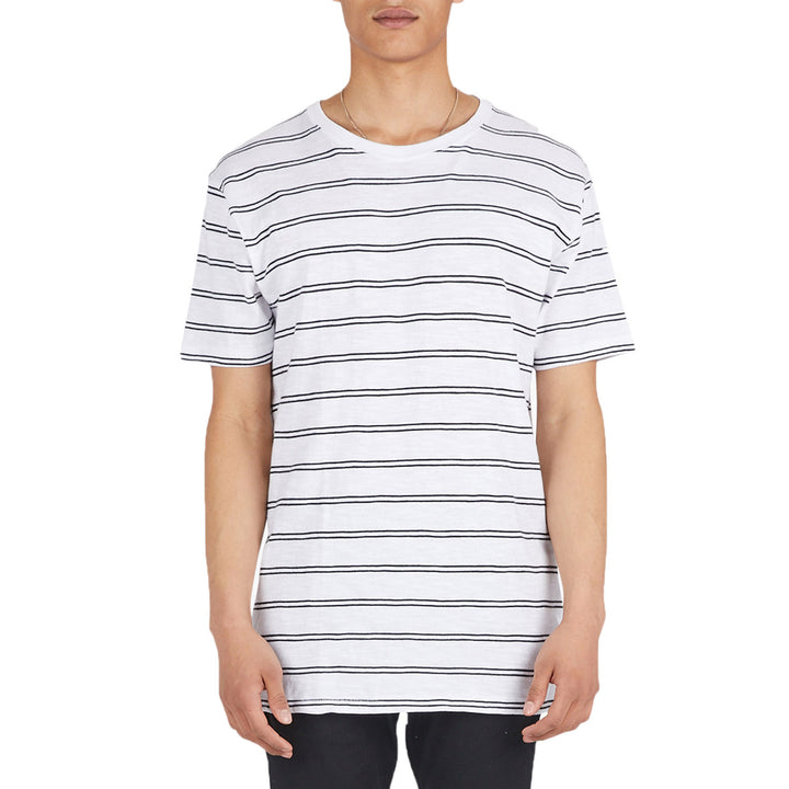 Barney Cools B. Elusive Short-Sleeve T-Shirt White Stripe
