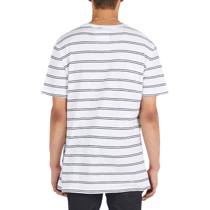 Barney Cools B. Elusive Short-Sleeve T-Shirt White Stripe