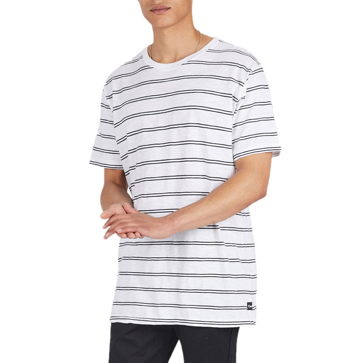 Barney Cools B. Elusive Short-Sleeve T-Shirt White Stripe