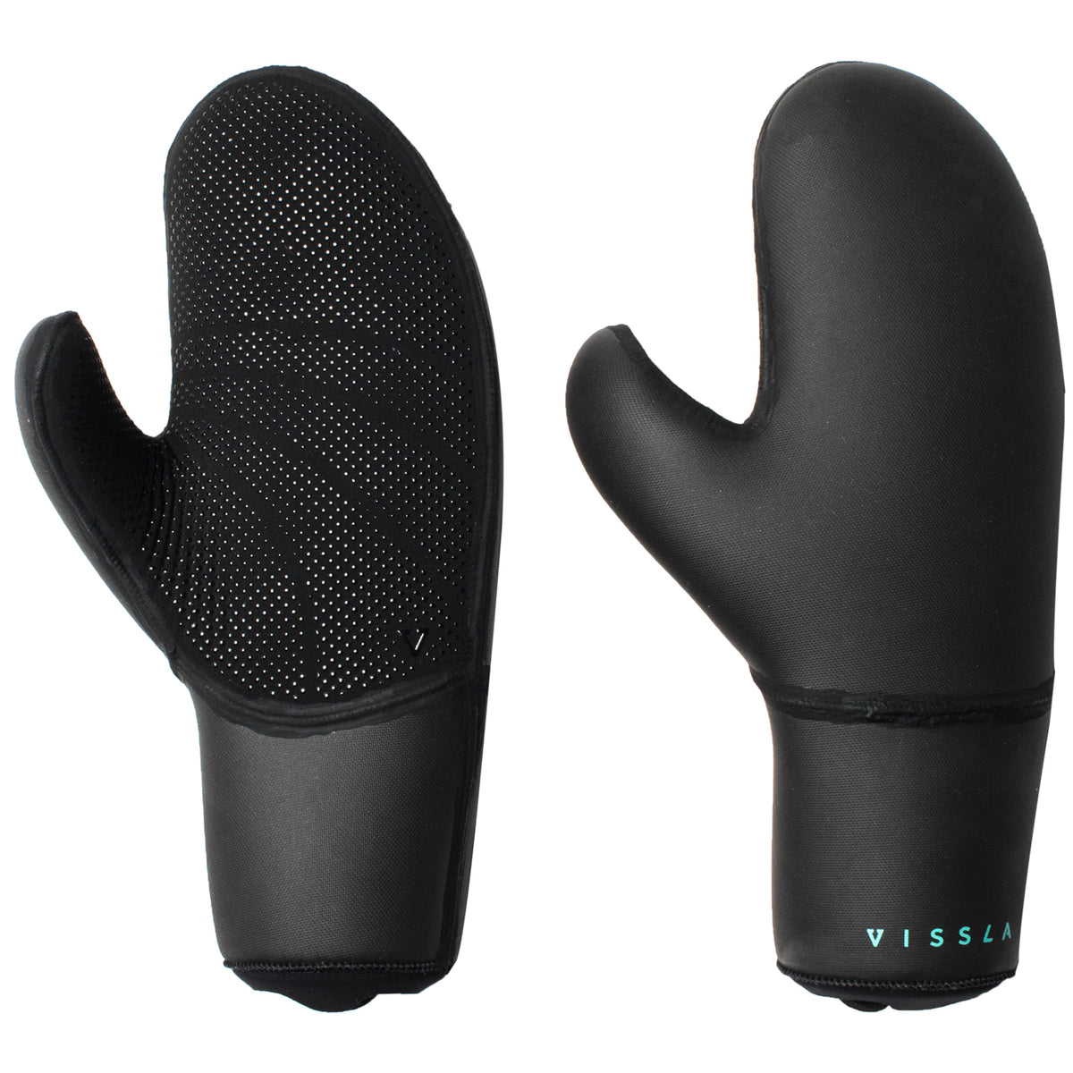 Vissla 7mm 7 Seas Wetsuit Mittens Black