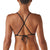 Patagonia Solid Nanogrip Triangle Bikini Top - Women's Black