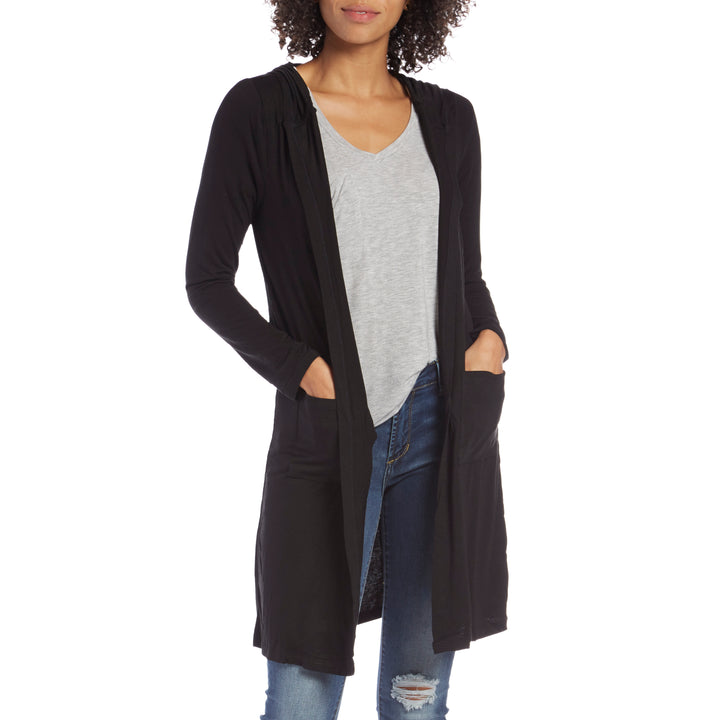 Z Supply The Sleek Jersey Duster - Women's Black
