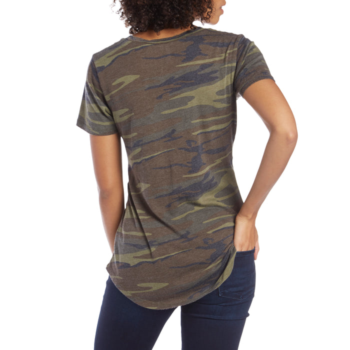 Z Supply The Camo Pocket T-Shirt - Women's Camo Green