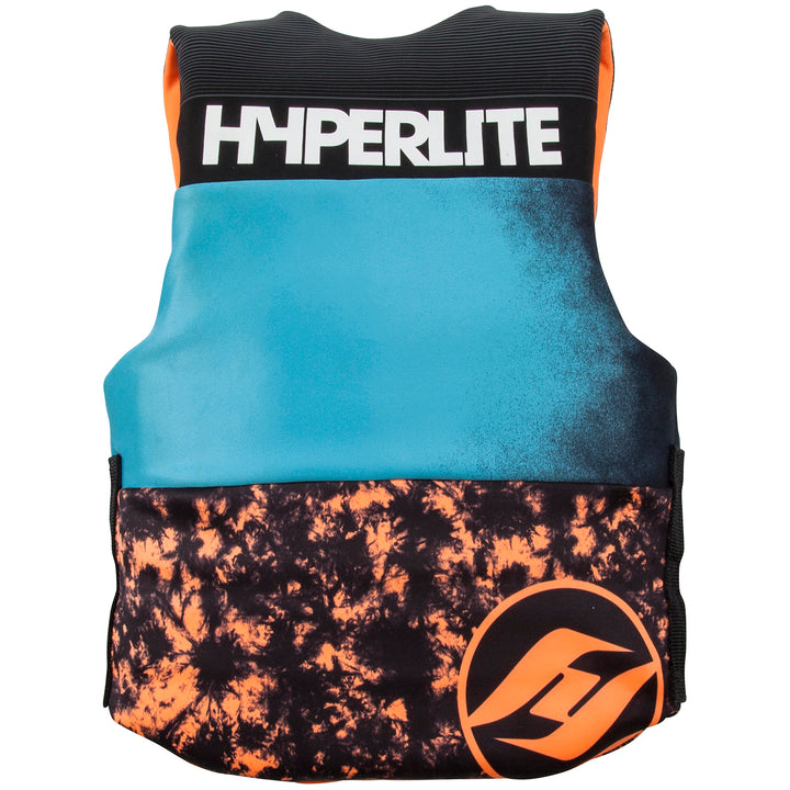 Hyperlite Teen Indy Neo CGA Wakeboard Vest - Boys' 2020 Blue/Black/Orange