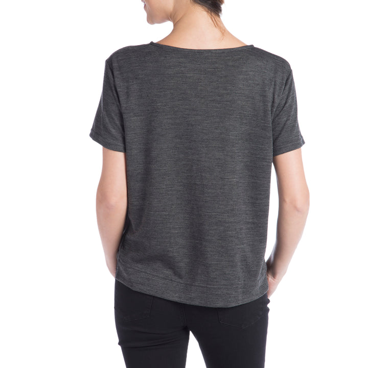 nau Short-Sleeve Randygoat Lite Top - Women's Caviar Heather