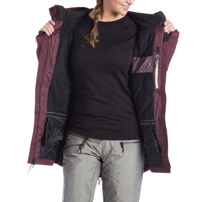 Ride Ravenna Jacket - Women's Burgundy