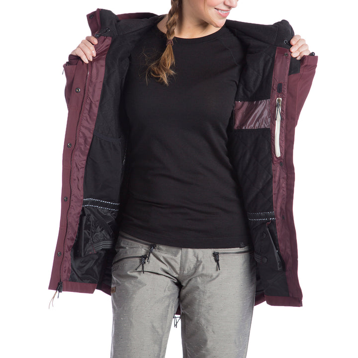 Ride Ravenna Jacket - Women's Burgundy